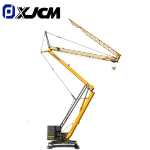 XJCM Mini gru di sollevamento auto erettente Mobile Mini Travelling gru a torre vendere 1 Ton 2 Ton 3 Ton 4 Ton fornito giallo 25m, 20m