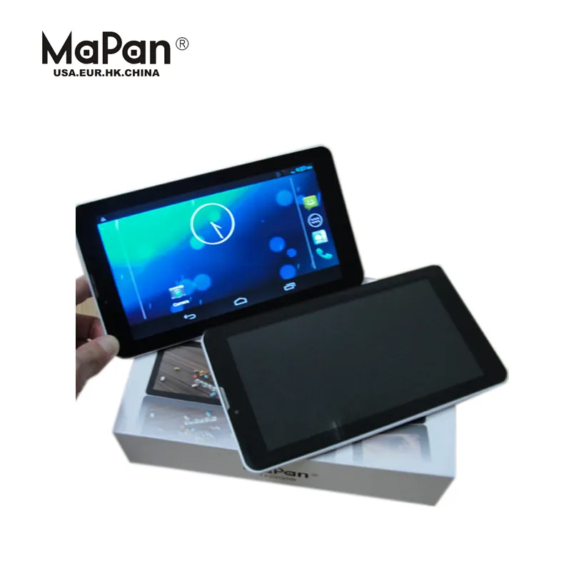 Mapan ordenador portátil 7 pulgadas, Mini portátil MX710B 3G Quad core Tablet android 6,0 GSM teléfono móvil