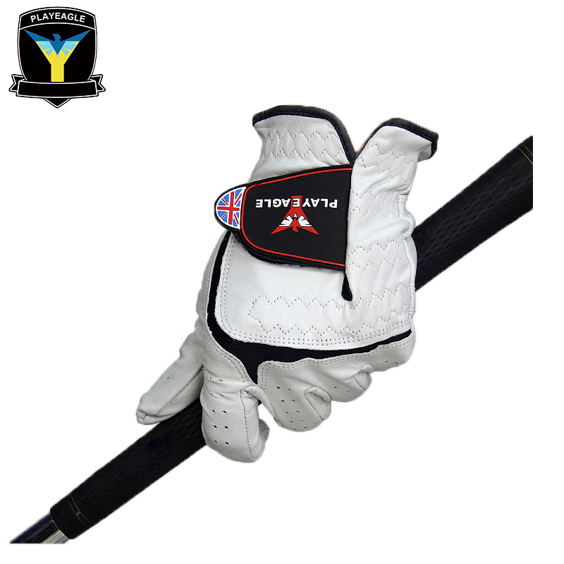 PLAYEAGLE Wholesales Golf LeatherGlove for Left Handglove MenGlove for Sports