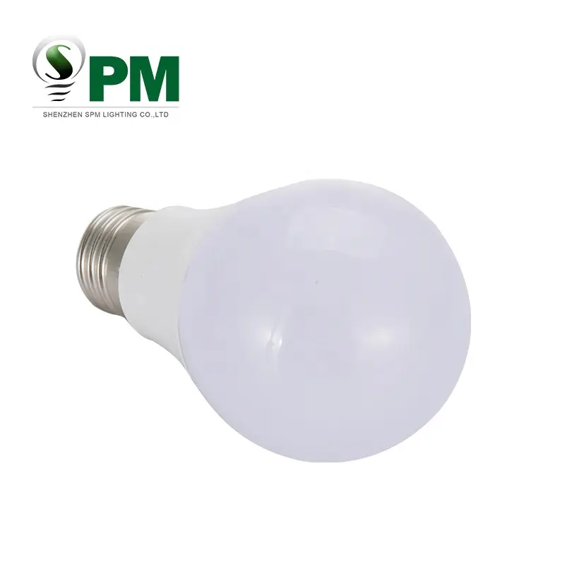 Светодиодная лампа SMD Led5730, 220 В, 9 Вт, 12 Вт, 15 Вт, пластиковая Светодиодная лампа E27