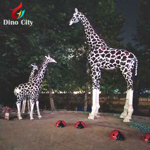 รูปปั้นสัตว์เสือขนาดเท่าตัวจริงทำจากไฟเบอร์กลาสแบบกำหนดเอง - Product Image 3