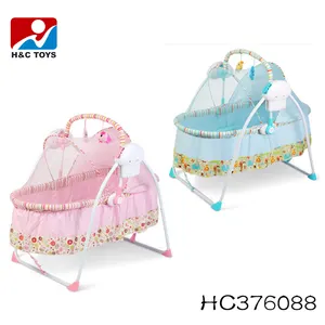 Deluxe yüksek kalite uzaktan kumanda HC376088 ile ayarlanabilir bebek karyolası yatak