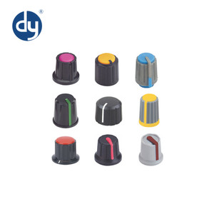 Kenop Potensiometer Kenop Aluminium Warna Plastik - Product Image 6