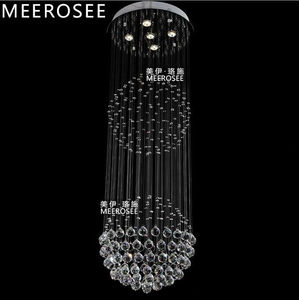 MD2097 — lustre en cristal en forme de spirale, design moderne, éclairage d'intérieur, luminaire décoratif de plafond, idéal pour des escaliers, un Foyer ou un couloir, MD2097 - Product Image 1