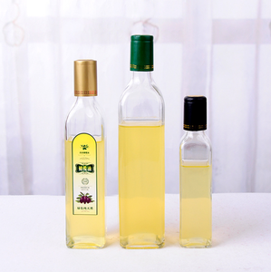 Bottiglia Quadrata <span class=keywords><strong>per</strong></span> <span class=keywords><strong>Olio</strong></span> d'<span class=keywords><strong>Oliva</strong></span> da 250ml <span class=keywords><strong>di</strong></span> Alta Qualità, Contenitore in Vetro Vuoto <span class=keywords><strong>per</strong></span> Cucina con Tappo a Vite, Beccuccio e Coperchio, Vendita all'Ingrosso - Product Image 5