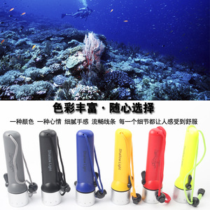 Nhà Máy Trung Quốc Cung Cấp IP68 Chống Thấm Nước 100M Lặn Torch Đèn Pin Led Cree - Product Image 5