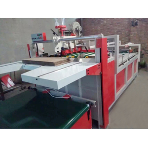 Cartón de caja automática 4 6 esquina máquina pegadora de carpeta/caja de cartón de la máquina de pegar - Product Image 5