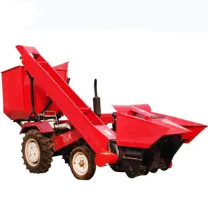 tractor mounted corn harvester maize straw cutting machine in china