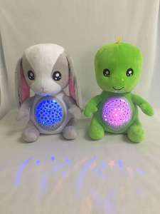 Juguete de Peluche de Conejo para Dormir para Bebés, Proyector de Ayuda para Dormir con Sonido Blanco, Música para Dormir y Proyector de Luz LED - Product Image 4