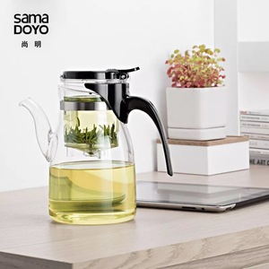 <span class=keywords><strong>Vetro</strong></span> ad alto <span class=keywords><strong>borosilicato</strong></span> resistente al calore 900ml di <span class=keywords><strong>vetro</strong></span> per tè <span class=keywords><strong>in</strong></span> plastica con manico <span class=keywords><strong>in</strong></span> plastica <span class=keywords><strong>teiera</strong></span> con infusore per tè - Product Image 2