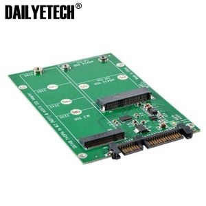 M.2 NGFF hoặc <span class=keywords><strong>mSATA</strong></span> <span class=keywords><strong>SSD</strong></span> để Sata 3 Board <span class=keywords><strong>Adapter</strong></span> từ dailyetech - Product Image 2