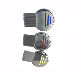 Peigne à puces en acier inoxydable 304, peigne de <span class=keywords><strong>poux</strong></span> de chien - Product Image 2