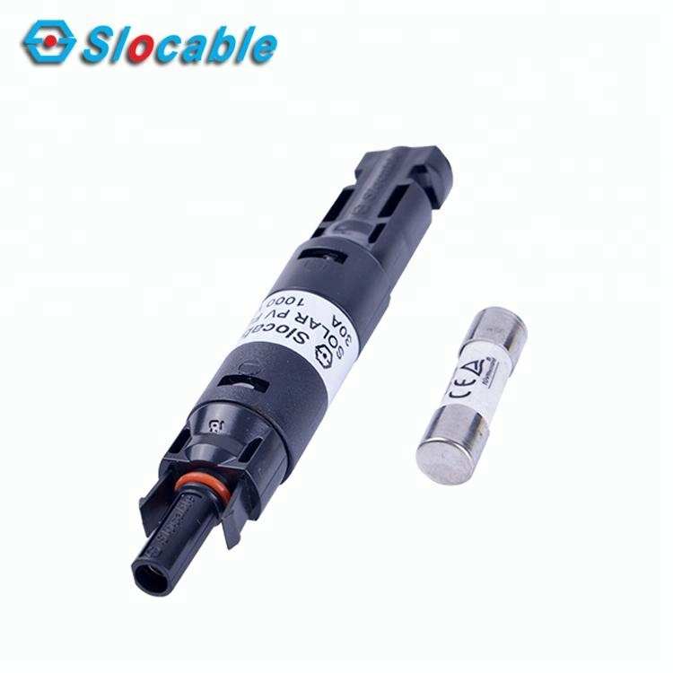 Slocable Personalizado 1 ~ 30A Em Linha Suporte Do Fusível Tipo Parafuso À Prova D' Água para o Sistema Solar