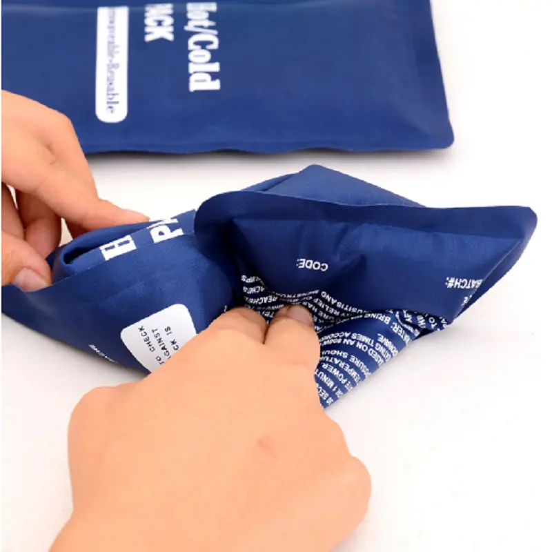 コールドホットセラピー用の再利用可能な医療用ホットコールドジェルパック鎮痛アイスパック