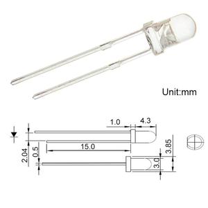 Cao lumens Dip 1500nm 3000nm 8000nm 1.8-3.2V Vòng <span class=keywords><strong>LED</strong></span> Diode - Product Image 4