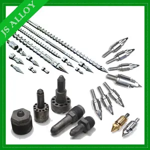 Injection screw barrel assembly parts for PVC PP PE injection molding machine