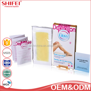 Non-tissé dépilatoire corps cheveux cire épilatoire <span class=keywords><strong>bande</strong></span> avec huile de parfum - Product Image 4