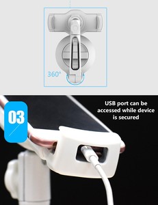 Teléfono accesorios aluminio rotación base de succión cocina Tablet 1080pcar Smartphone Android Teléfono Celular GPS tableta - Product Image 4