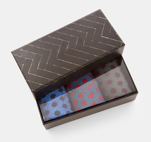 Boîtes d'emballage en carton personnalisées pour chaussettes, boîtes cadeaux en papier pour sous-vêtements, vente en gros - Product Image 1