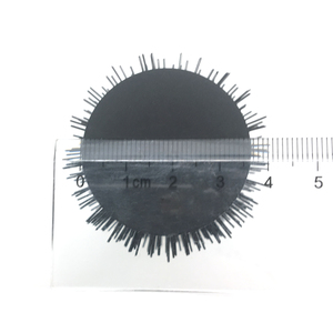 Osaki-MANGO <span class=keywords><strong>profesional</strong></span> <span class=keywords><strong>de</strong></span> plástico para salón <span class=keywords><strong>de</strong></span> <span class=keywords><strong>peluquería</strong></span>, <span class=keywords><strong>cepillo</strong></span> <span class=keywords><strong>de</strong></span> pelo redondo <span class=keywords><strong>de</strong></span> tubo <span class=keywords><strong>de</strong></span> aluminio y cerámica iónica, nailon - Product Image 4