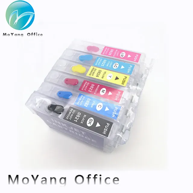 MoYang Hộp Mực Nạp Lại 82N Tương Thích Với Máy In Epson Stylus R270 Hộp Mực Thay Thế Mua Số Lượng Lớn