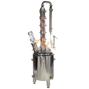 Factory price industrial alcohol distillery equipment for whiskey rum vodka gin