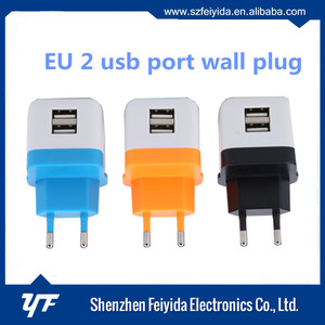 Mejor <span class=keywords><strong>venta</strong></span> de <span class=keywords><strong>2</strong></span> puertos usb cargador de pared para <span class=keywords><strong>el</strong></span> teléfono móvil cargador USB - Product Image 1