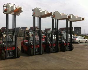 1-10T Diesel Heftruck Met Papierrol Klem, Rotator, Vork Klepstandsteller 10T Diesel Vorkheftruck - Product Image 6
