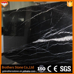 <span class=keywords><strong>China</strong></span> Zwart Marmeren Plaat Tegel Badkamer Wandtegel Nero <span class=keywords><strong>Marquina</strong></span> Marmeren Vloer Tegel - Product Image 2