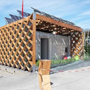 hangzhou Yemoo refrigerated solar power cold storage box with solar panels