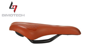 Cổ Điển Màu Nâu Nổi Rỗng Leo Núi Xe Đạp Yên Xe Chất Lượng Cao Xe Đạp Ghế Người Đàn Ông Giả Da PVC Da Bọt Mat Hỗ Trợ - Product Image 3