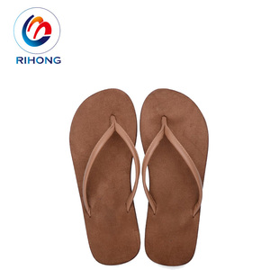 Thiết Kế Mới Nhất Tùy Chỉnh Giá Rẻ Đồng Bằng Màu Nâu Thoải Mái Eva Cao Su Ladies Dép Bangkok - Product Image 2