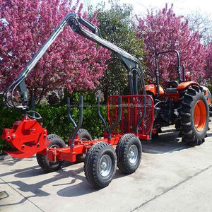 Shandong sunco Alibaba Justifiée Commerce Assurance forestière ATV remorque avec grue - Product Image 6