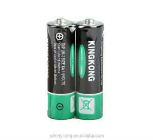 Batería seca de carbono de 1,5 V, AA, R6P, UM-3