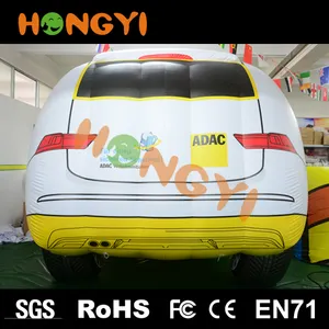 Professional Production Inflatable Floating Car Advertising Inflatable Racing Car Simulation Model Display Balloon