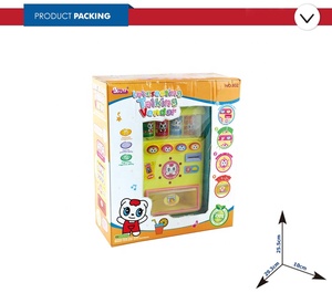 ดนตรีเครื่องหยอดเหรียญครัวแกล้งทำเป็นของเล่นอาหารสำหรับเล่น - Product Image 6