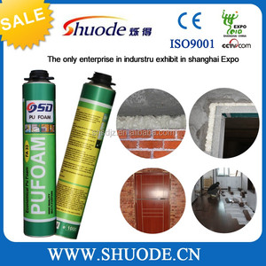 Comodidad de alta <span class=keywords><strong>densidad</strong></span> 750 ml pu aerosol de espuma de <span class=keywords><strong>poliuretano</strong></span> spray adhesivo de construcción - Product Image 4