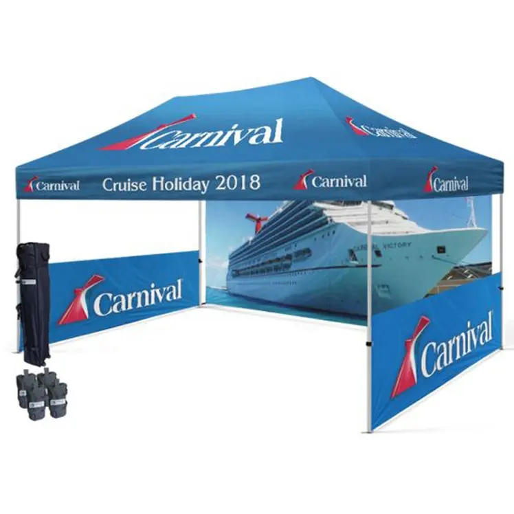 Gazebo impermeabile 3 M X 4.5 M Fiera Baldacchino Tenda 10x15 Pop Up Display Tende