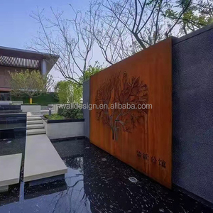 Hàng Rào Vườn Máy Cắt Laser Giá Tốt 3Mm Thân Thiện Với Môi Trường Bằng Kim Loại Nhôm Hàng Rào, Lưới Mắt Cáo & Cổng Sơn Tĩnh Điện - Product Image 2