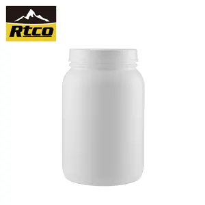 RTCO NEW Empty 1/1.8/2/2.4 Gallon Protein Powder Container Plastic Tubs With Lids