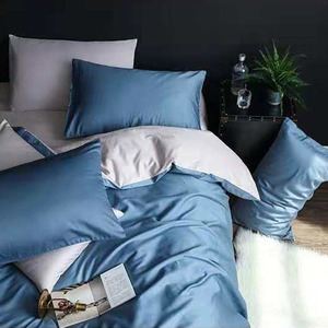 Lenzing Nhuộm <span class=keywords><strong>Linen</strong></span> Blend <span class=keywords><strong>100</strong></span> Lyocell Tencel Vải Cho Bộ Đồ Giường Đặt Ga Trải Giường - Product Image 3