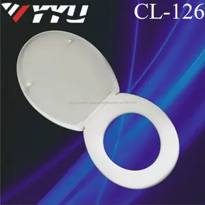 Cl126 duroplast weiß sanitär-wc-sitz mit absenkautomatik scharnier