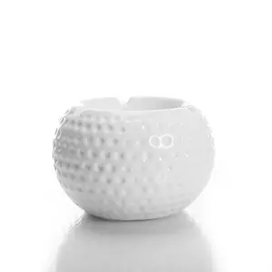 Creative moderne Creative céramique balle de golf cendrier