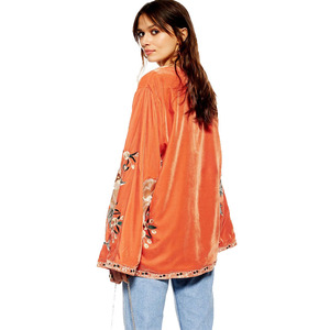 <span class=keywords><strong>Bordado</strong></span> de terciopelo <span class=keywords><strong>Kimono</strong></span> - Product Image 2