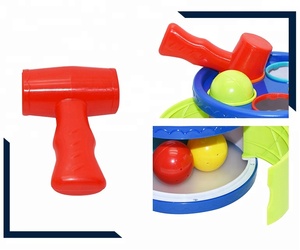 Drôle de bébé pour l'éducation musique jeu jouet <span class=keywords><strong>tambour</strong></span> ensemble avec des boules - Product Image 4