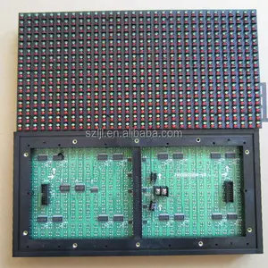 P10 Tampilan Led Dot Matrix RGB Dalam Ruangan/Led P10 16X32 Panel Peraga Led Iklan