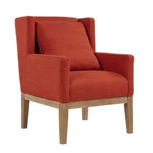 Nuevo barato decorativo sillas el sillón de tela roja de gran tamaño sentado silla - Product Image 2