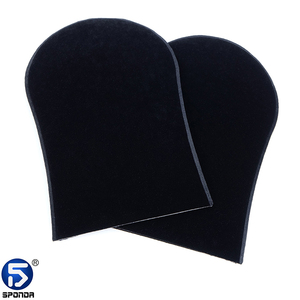 Microfibra loción aplicador mitt para spray de bronceado terciopelo vellosidades material <span class=keywords><strong>auto</strong></span> tan mitt para spray <span class=keywords><strong>bronceador</strong></span> - Product Image 2