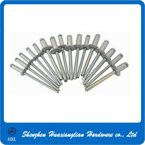 Các Loại Khác Nhau Của Thép Không Gỉ Brass Đinh Tán Rắn Din 7337 Nhôm Mù POP Đinh Tán - Product Image 3