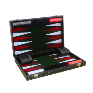 Scacchi in legno dama <span class=keywords><strong>Backgammon</strong></span> 3-in-1 Set di giochi da tavolo per adulti e bambini Set di scacchi da viaggio pezzi di <span class=keywords><strong>gioco</strong></span> da tavolo - Product Image 5